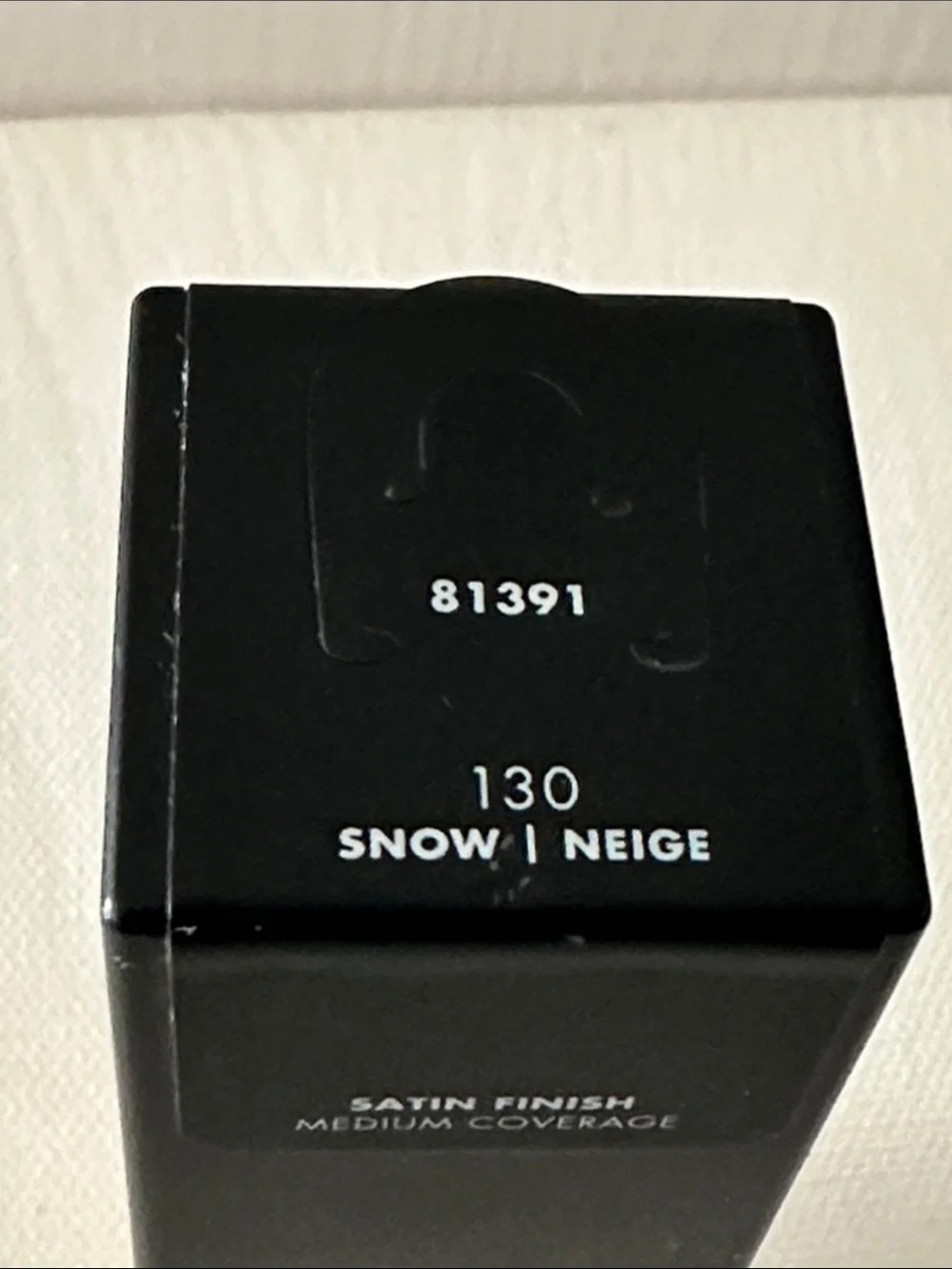 E.L.F. Flawless Satin Foundation. Snow Shade - No. 81391. Medium coverage.